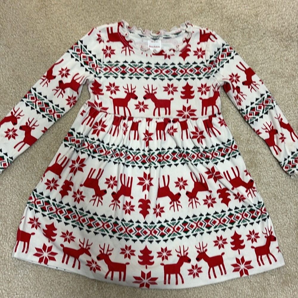 Hanna Anderson dear Deer Dress size 4